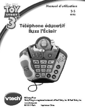 Téléphone éducatif Buzz l'Éclair