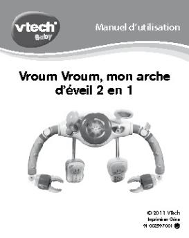 Vroum Vroum, mon arche d'éveil 2 en 1