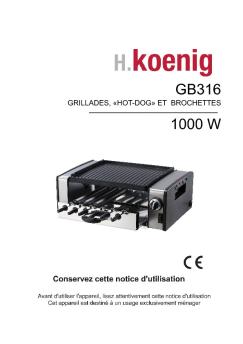 GB316 1000 W - H.Koenig