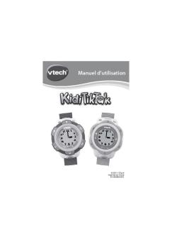 Manuel d'utilisation - Vtech