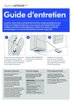 Guide d'entretien - Dyson