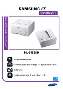 Fiche produit ML-2955ND
