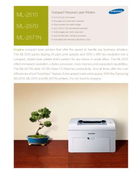 Samsung Laser Printers - Inland Associates Inc.