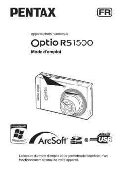 Appuyez le bouton de navigation - Pentax