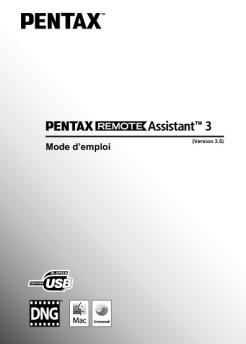 Mode d'emploi - Pentax