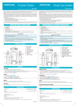 Pocket Radio Radio de bolsillo