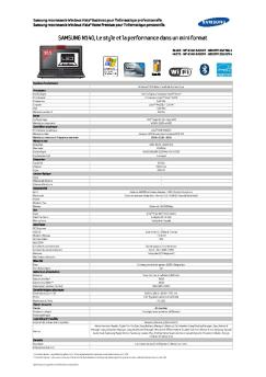 SAMSUNG N140, Le style et la performance dans un mini format