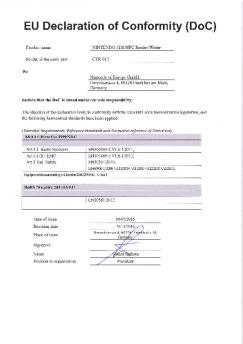 Nintendo3DS NFCReaderWriter DeclarationOfConformity