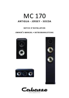 NOTICE GAMME MC170 16 09 30