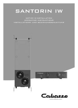 santorin iW - Cabasse