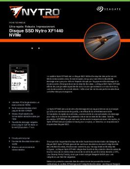 Disque SSD Nytro XF1440 NVMe - Seagate