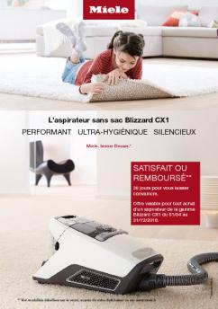 satisfait ou remboursé - Miele