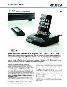 DS-A3_Front - FR - Onkyo