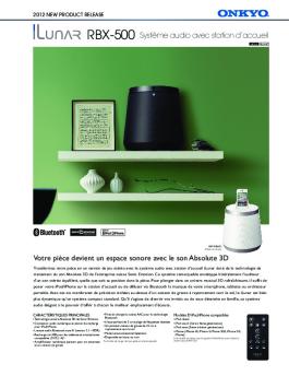 Votre pièce devient un espace sonore avec le son ... - Onkyo