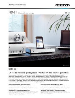 Un son de meilleure qualité grâce à l'interface iPod de ... - Derouet