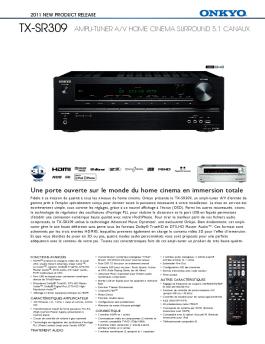 Une porte ouverte sur le monde du home cinema en ... - Onkyo