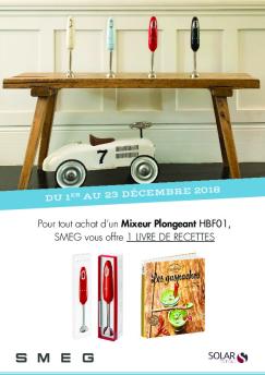 Pour tout achat d'un Mixeur Plongeant HBF01, SMEG vous ...