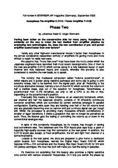 P 4100 C 2110 Stereoplay E