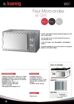 H. koenig - Quel micro-ondes