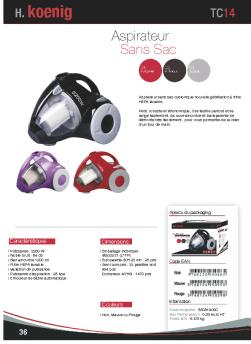 H. koenig - Quel aspirateur