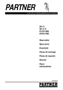 RA 10, RA 10S - Husqvarna