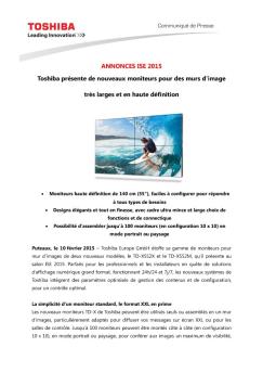 Télécharger au format PDF - Toshiba