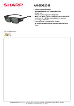 AN-3DG20-B-Options LCD - Sharp Electronics