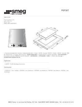Fiche produit compacte en pdf - Smeg