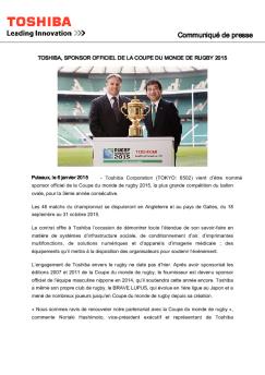 Communiqué de presse - Toshiba