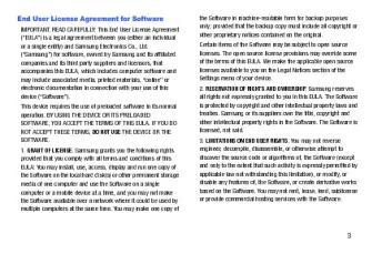 This End User License Agreement (“EULA”) is a ... - Samsung