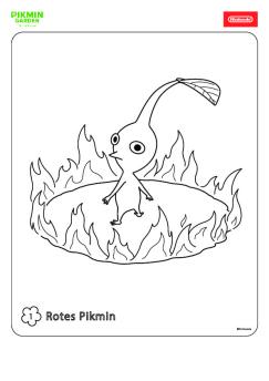 Pikmingarden Coloring 01 Dede