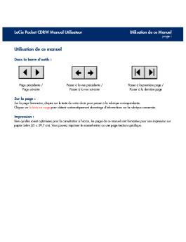 pocket cdrw fw Manual - LaCie