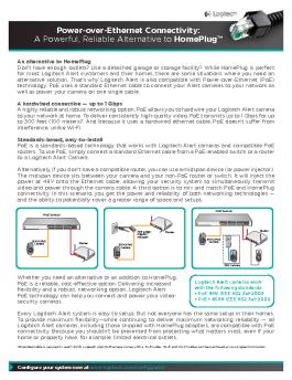 Power-over-Ethernet Connectivity: A Powerful ... - Logitech
