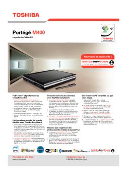 Portégé M400 - Toshiba