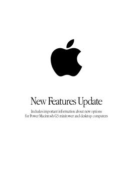 New Features Update - Support - Apple