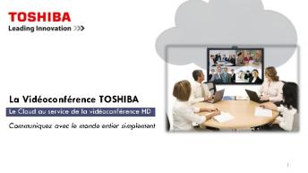 Présentation Offre Vidéoconférence Toshiba