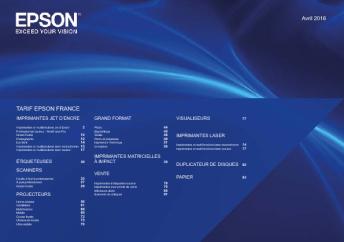 TARIF EPSON FRANCE
