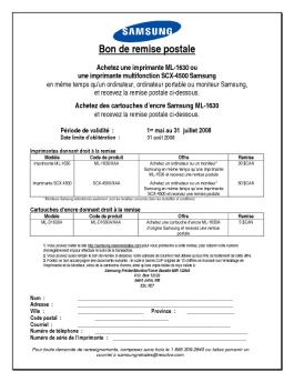 Bon de remise postale