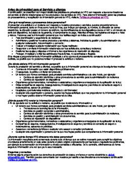 Privacy Notice Esm Latam