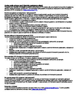 Privacy Notice Ita It