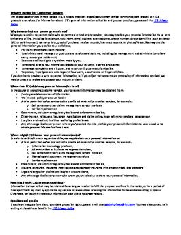 Privacy Notice Us Us