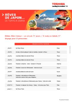 rêves de japon… - Toshiba
