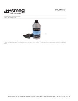 Fiche compacte PDF - Smeg