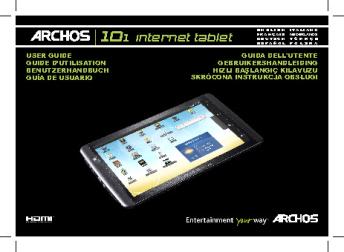 Guide de démarrage rapide en Anglais / Français / Allemand ... - Archos