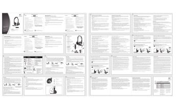 Getting Started Guide (PDF) - Logitech