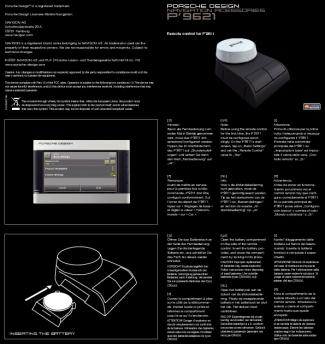 Fernbedienung Porsche u8110
