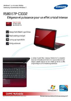 R580 E7P-C3332 (NP-R580-JS05FR)