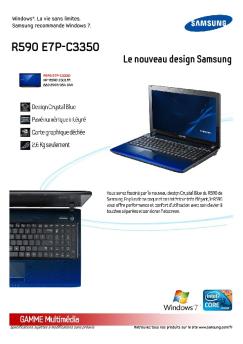 R590 E7P-C3350 (NP-R590-JS01FR)