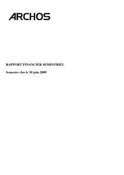 Rapport semestriel 30-06-2009 FINAL _S2_