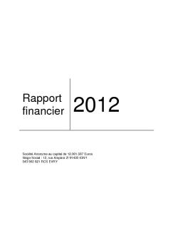 Rapport financier 2012 - Complet pour publication le 16 avril 2013
